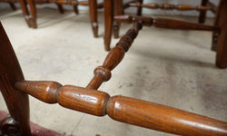 Set of Six French Oak Rush Chairs | Antique & Vintage | Moonee Ponds Antiques | Australia Wide Delivery