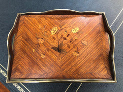 Impressive French Marquetry Inlay Tray | Antique & Vintage | Moonee Ponds Antiques | Australia Wide Delivery