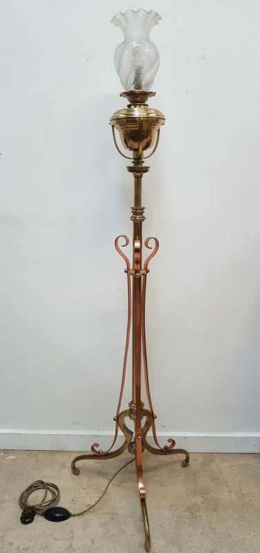 Art Nouveau Floor Lamp | Antique & Vintage | Moonee Ponds Antiques | Australia Wide Delivery
