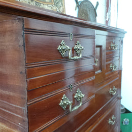 Late Victorian Cedar Tallboy