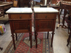 Pair of French Oak Bedside Cabinets-1 | Antique & Vintage | Moonee Ponds Antiques | Australia Wide Delivery