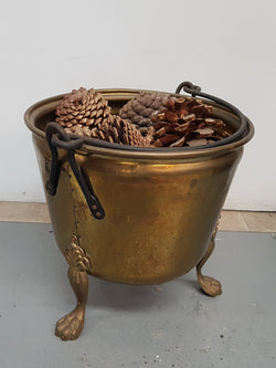 Vintage Brass Coal Bucket | Antique & Vintage | Moonee Ponds Antiques | Australia Wide Delivery