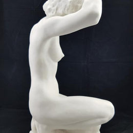 Large Art Deco Nude Figurine By Karl Tutter