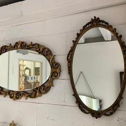 Lovely Oval Vintage Mirror
