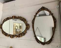 Lovely Oval Vintage Mirror | Antique & Vintage | Moonee Ponds Antiques | Australia Wide Delivery
