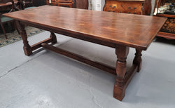 Lovely Vintage French Oak Farmhouse Table | Antique & Vintage | Moonee Ponds Antiques | Australia Wide Delivery