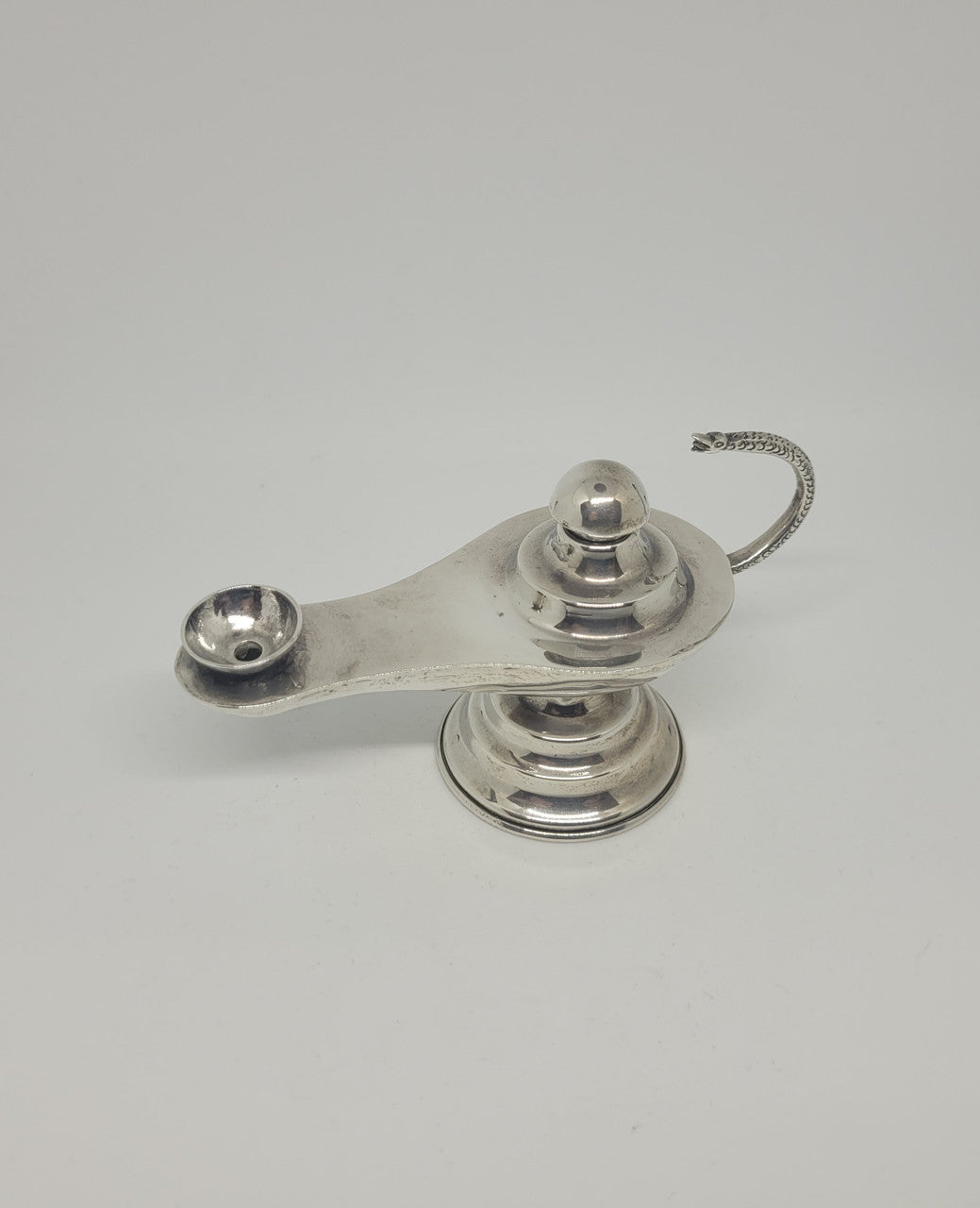 Mexican 925 Silver Aladdin Oil Lamp | Antique & Vintage | Moonee Ponds Antiques | Australia Wide Delivery