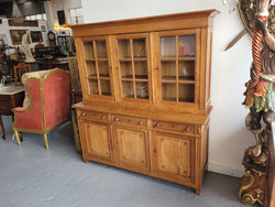 Edwardian Oak Dwarf Bookcase With Six Cupboards & Three Drawers | Antique & Vintage | Moonee Ponds Antiques | Australia Wide Delivery