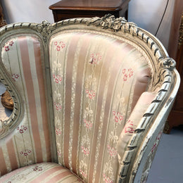 French Wing Back Chair