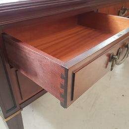 French Mahogany Partners Desk