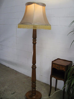 Walnut Standard Lamp | Antique & Vintage | Moonee Ponds Antiques | Australia Wide Delivery