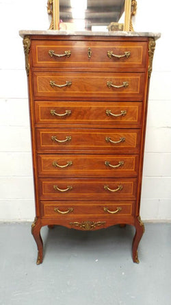 French Walnut Semainier | Antique & Vintage | Moonee Ponds Antiques | Australia Wide Delivery