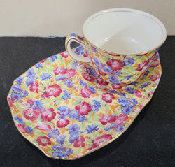 Royal Winton “Royalty” Cup & Saucer" | Antique & Vintage | Moonee Ponds Antiques | Australia Wide Delivery