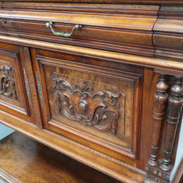 Antique 19th Century French Walnut Buffet
