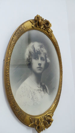 Beautiful French Portrait Of A Woman | Antique & Vintage | Moonee Ponds Antiques | Australia Wide Delivery