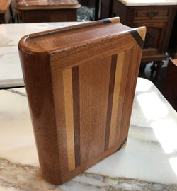 Rare Australian Silky Oak & Cedar Book With Hidden Trinket Box | Antique & Vintage | Moonee Ponds Antiques | Australia Wide Delivery