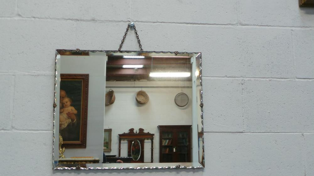 Art Deco Bevelled Wall Mirror | Antique & Vintage | Moonee Ponds Antiques | Australia Wide Delivery