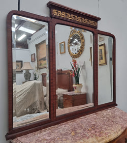 French Louis XVI Style Art Deco Mantle Mirror | Antique & Vintage | Moonee Ponds Antiques | Australia Wide Delivery