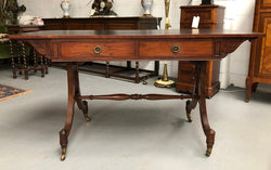 Regency Style 19th Century Leather Top Bureau | Antique & Vintage | Moonee Ponds Antiques | Australia Wide Delivery