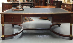 An Impressive French Deco Empire Mahogany Desk | Antique & Vintage | Moonee Ponds Antiques | Australia Wide Delivery