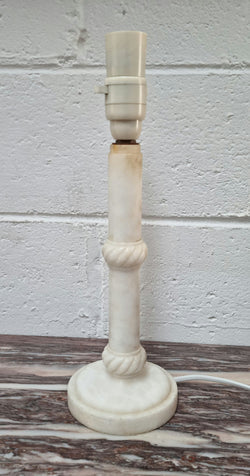 Vintage White Marble Table Lamp Base | Antique & Vintage | Moonee Ponds Antiques | Australia Wide Delivery