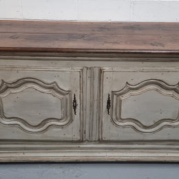French Late 18th Century Painted Two Door Sideboard