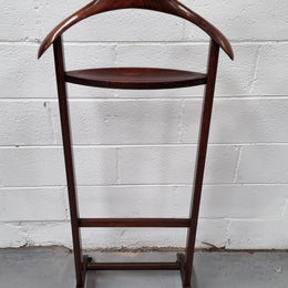 Italian Mens Wooden Valet Stand “Fratelli Reguitti”