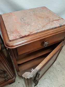 Pair of Art Deco Bedside Cabinets-1 | Antique & Vintage | Moonee Ponds Antiques | Australia Wide Delivery