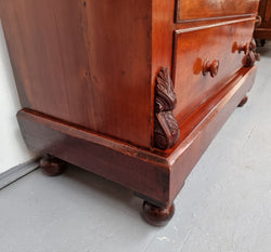 19th Century Scottish Flame Mahogany Tall Boy | Antique & Vintage | Moonee Ponds Antiques | Australia Wide Delivery