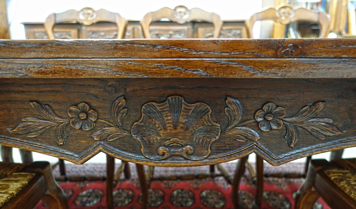 French Provincial Dining Table | Antique & Vintage | Moonee Ponds Antiques | Australia Wide Delivery