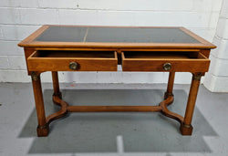 Empire Style Walnut Desk With Pull Out Writing Slides | Antique & Vintage | Moonee Ponds Antiques | Australia Wide Delivery