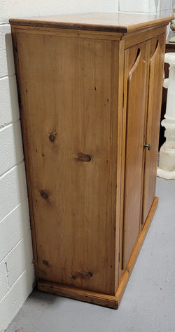 Lovely Victorian Pine Shield Cupboard | Antique & Vintage | Moonee Ponds Antiques | Australia Wide Delivery