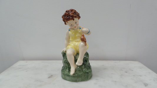 Stunning Royal Worcester Child Figurine