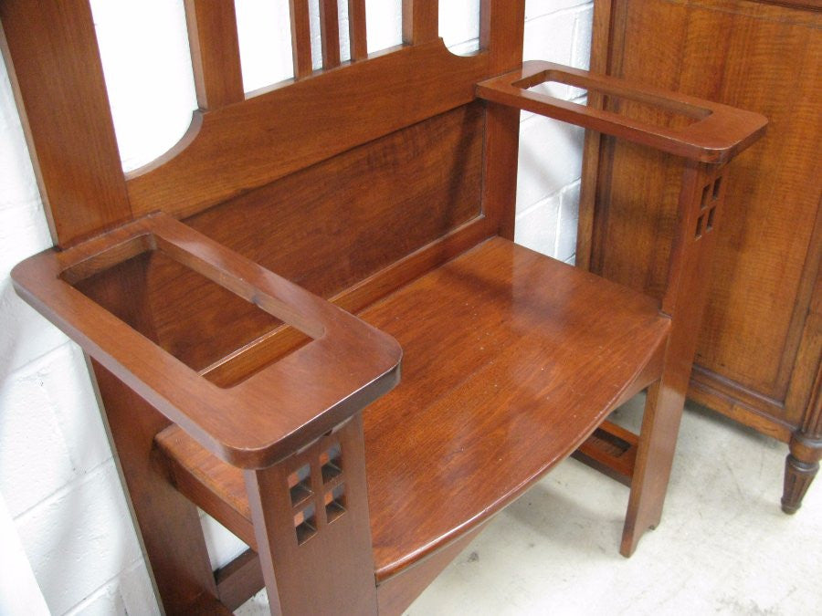 Arts and Crafts Australian Blackwood Hall Stand | Antique & Vintage | Moonee Ponds Antiques | Australia Wide Delivery