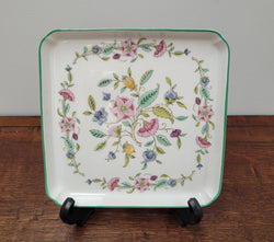 Hadden Hall by “Minton” Square Plate | Antique & Vintage | Moonee Ponds Antiques | Australia Wide Delivery