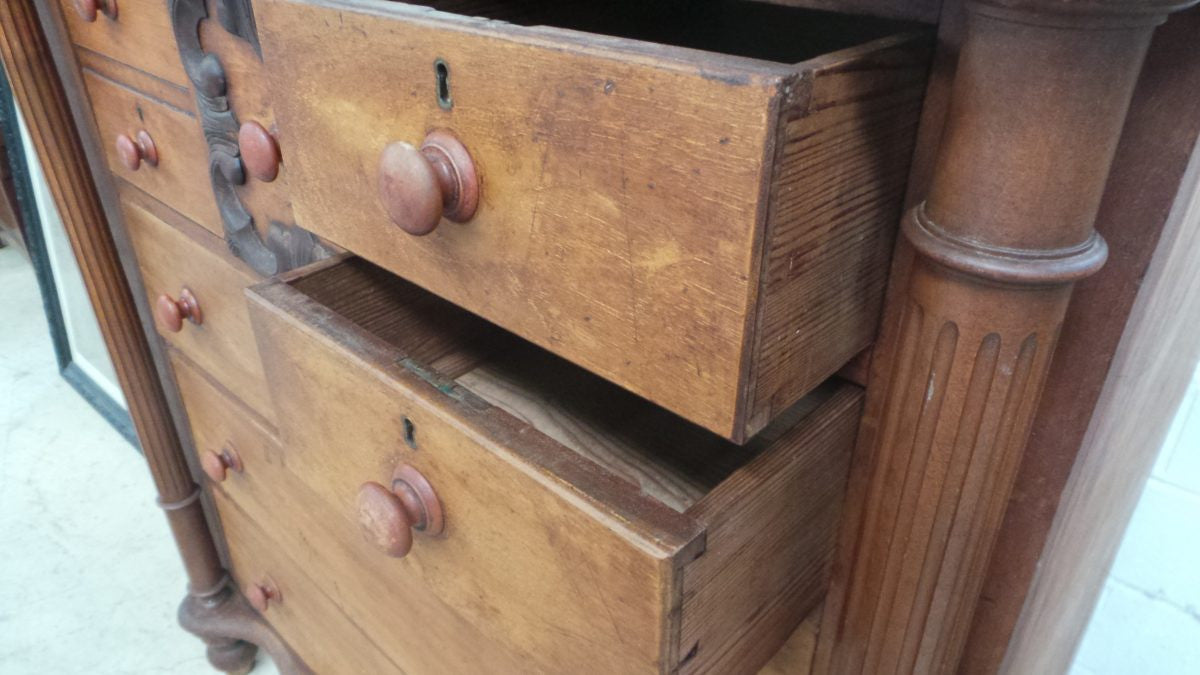 Original Australian Cedar Chest of Drawers.