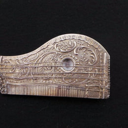 Antique French Silver Zither