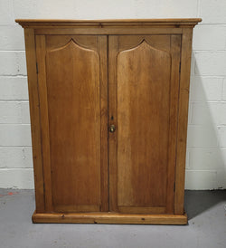 Lovely Victorian Pine Shield Cupboard | Antique & Vintage | Moonee Ponds Antiques | Australia Wide Delivery