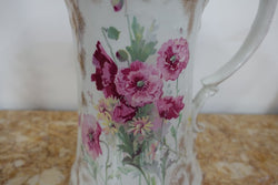 Victorian Floral English Meakin Jug | Antique & Vintage | Moonee Ponds Antiques | Australia Wide Delivery