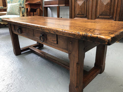 French Rustic Oak Coffee Table | Antique & Vintage | Moonee Ponds Antiques | Australia Wide Delivery