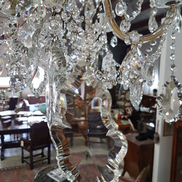French Parisian Cage Chandelier