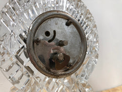 Vintage Cut Crystal Clock Mantle Clock | Antique & Vintage | Moonee Ponds Antiques | Australia Wide Delivery