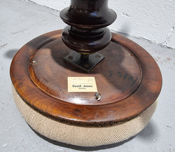 Late Victorian Tapestry Covered Revolving Piano Stool | Antique & Vintage | Moonee Ponds Antiques | Australia Wide Delivery