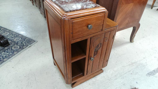 French Art Deco Bedside Cabinet