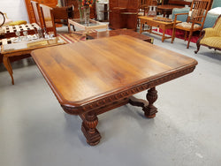 Henry II Style Walnut Extension Dining Table | Antique & Vintage | Moonee Ponds Antiques | Australia Wide Delivery