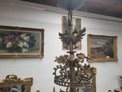 French Bronze Empire Style 8 Light Chandelier | Antique & Vintage | Moonee Ponds Antiques | Australia Wide Delivery