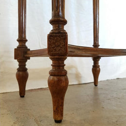 French Marble Top Occasional Table