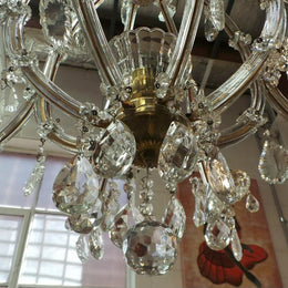 A Parisian Crystal Chandelier