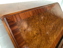 Chippendale Style Walnut & Burr Walnut Writing Bureau | Antique & Vintage | Moonee Ponds Antiques | Australia Wide Delivery