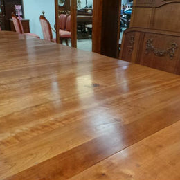 French Cherry wood 19th Century Extension Table